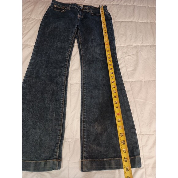 Gap Jeans Long And Lean Size 4/27R Blue - Picture 5 of 7